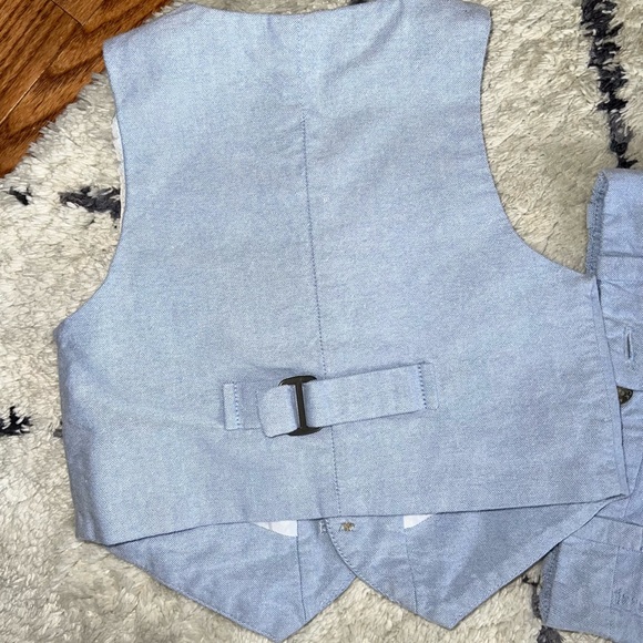 Janie and Jack oxford vest and pants - Picture 8 of 11